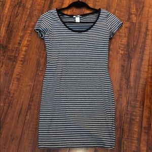 Striped T-shirt dress